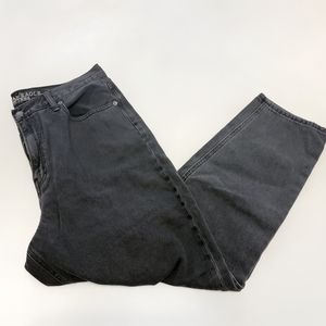 American Eagle Black Mom Jeans